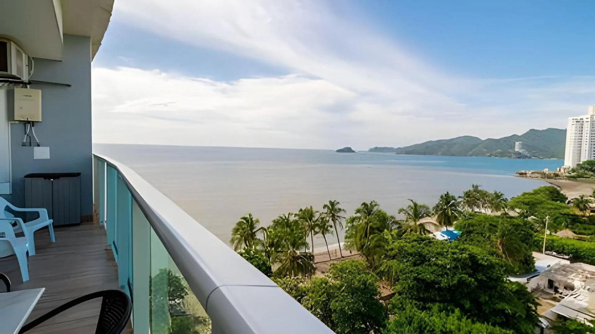 1 Dormitorio Vista Mar. Piscina Y Spa Santa Marta  Apartment